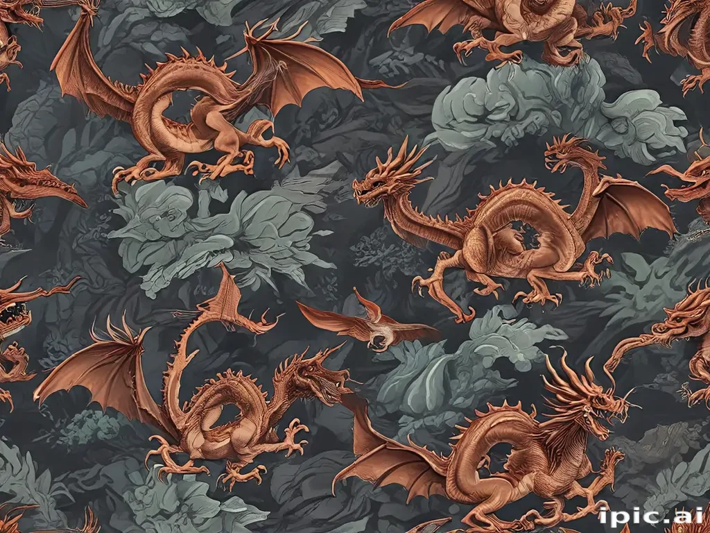 backgrounds of dragons