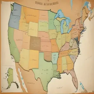 america map