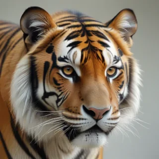 transparent tiger