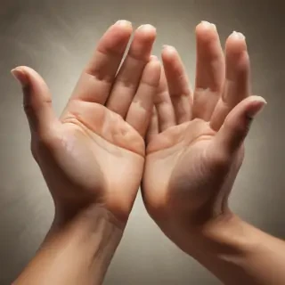 pray hands png