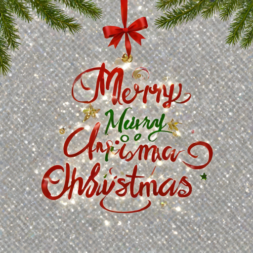 transparent merry christmas