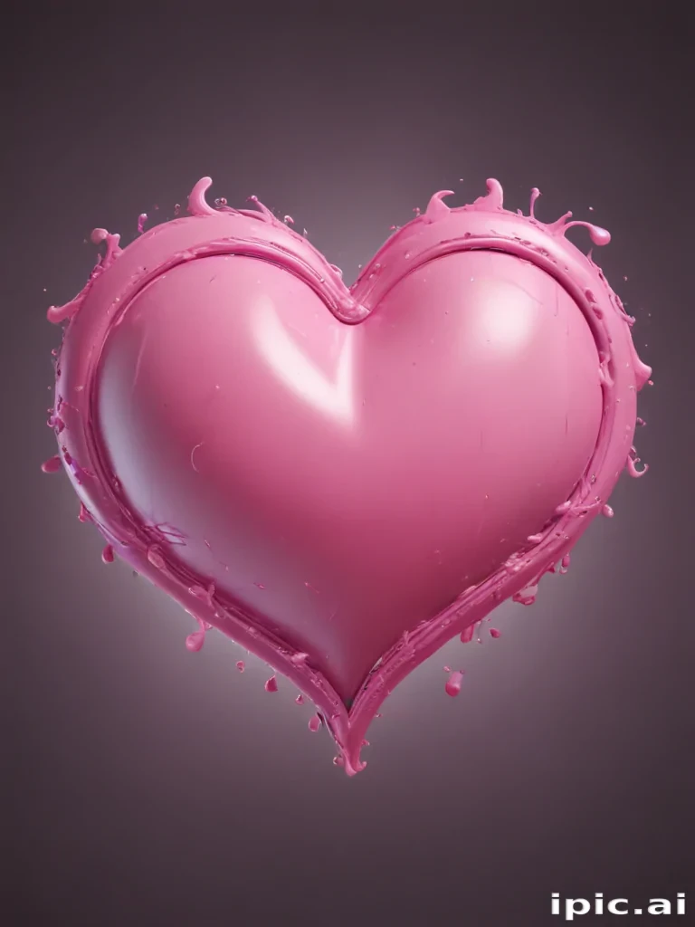 heart png pink