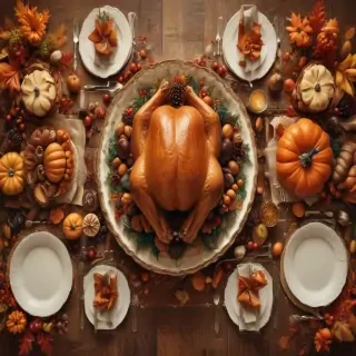 thanksgiving background aesthetic