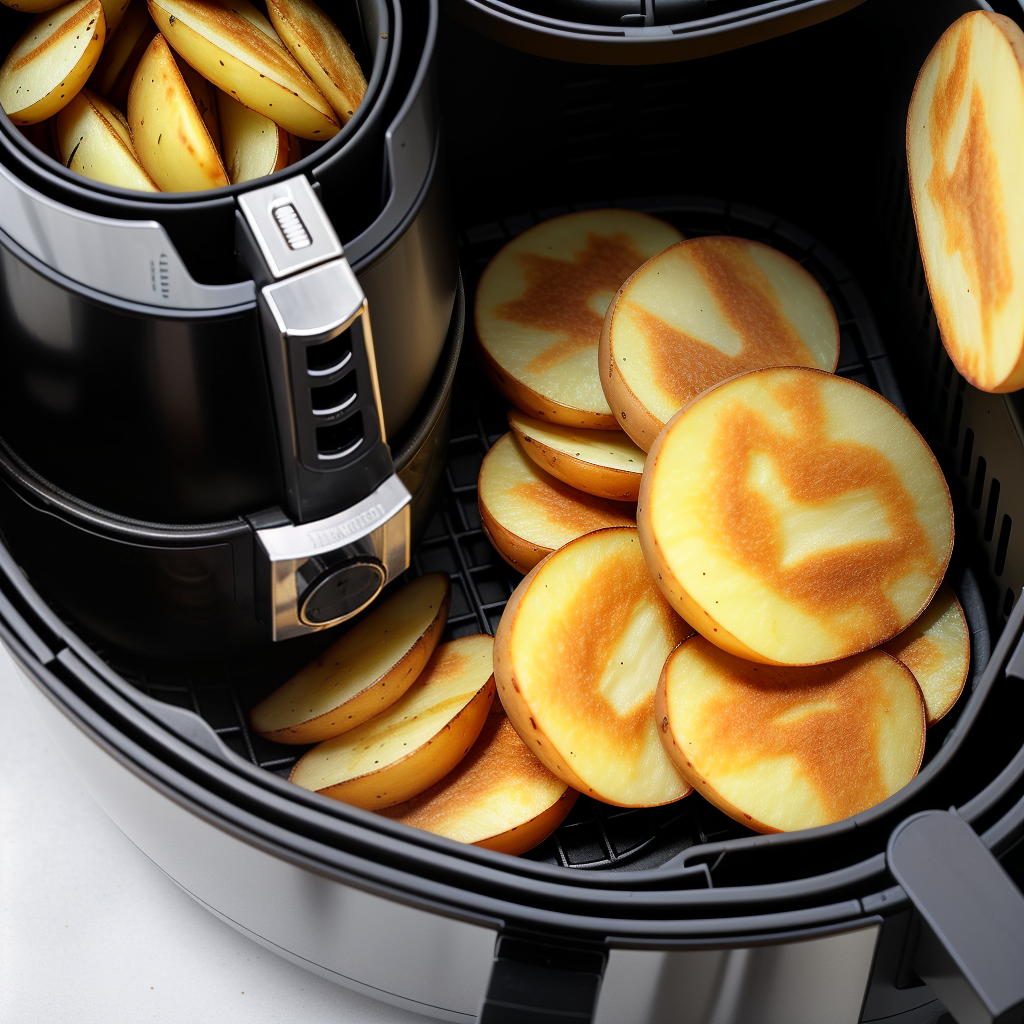 potato slices in air fryer