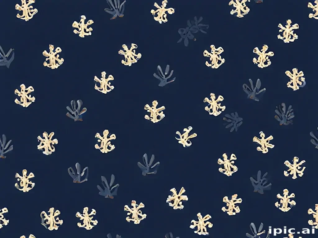 navy background