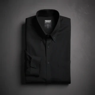 black shirt mockup