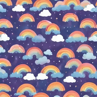 cute rainbow backgrounds