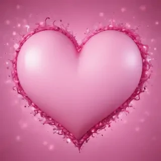 pink heart background