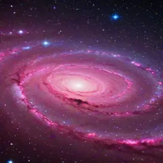 pink galaxy wallpaper