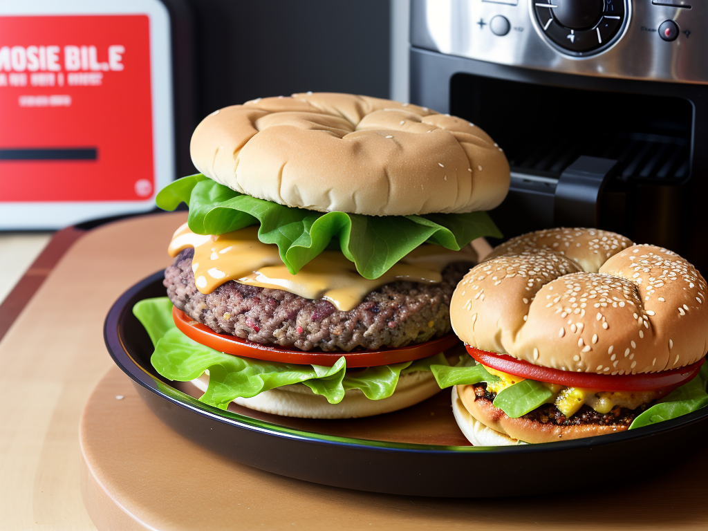 impossible burgers in air fryer