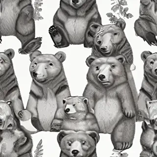 drawings of bears