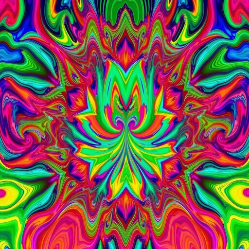 Create a vibrant abstract pattern featuring swirling colors in a kaleidoscopic design with a focus on dynamic movement and contrast, captured with a DSLR camera, 50mm lens, f/1.8 aperture, ISO 100, and shot in natural light for enhanced clarity and richness in colors.