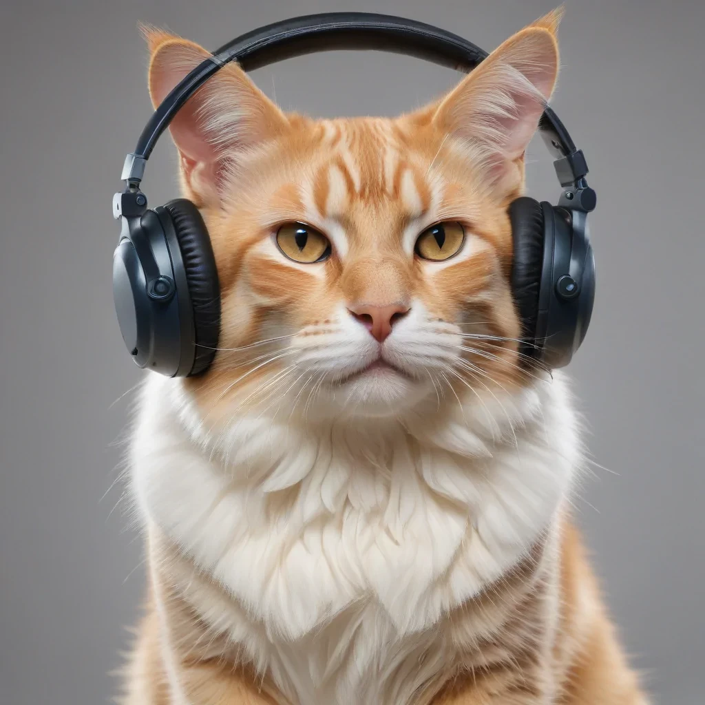 cat headphones png