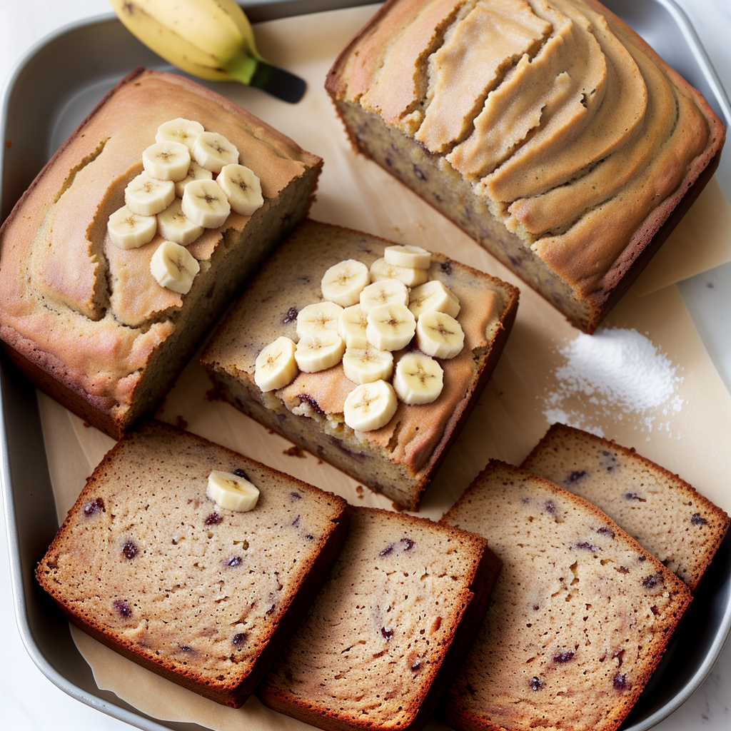 banana bread using pancake mix