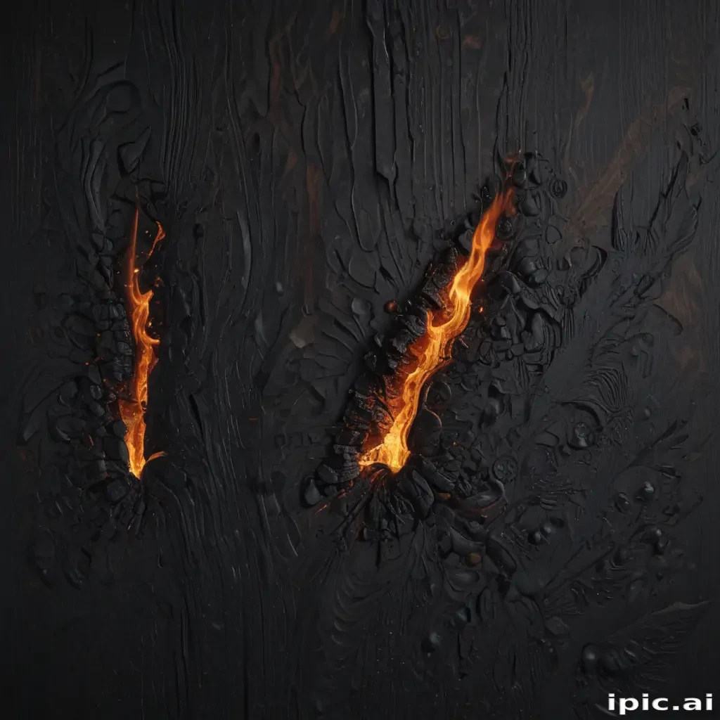 black wood background