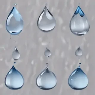 water drops clip art