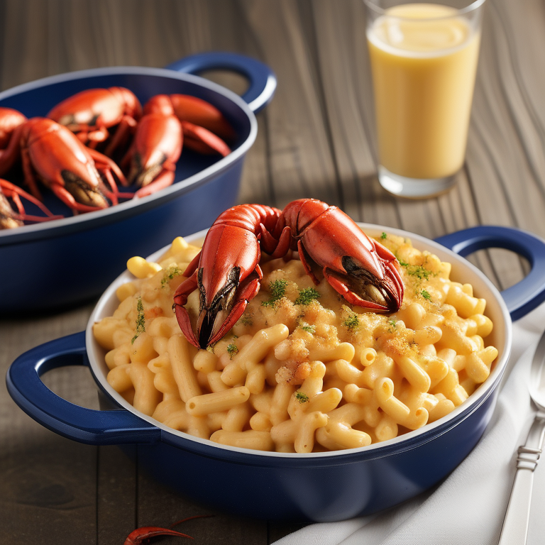 mac and cheese with crawfish