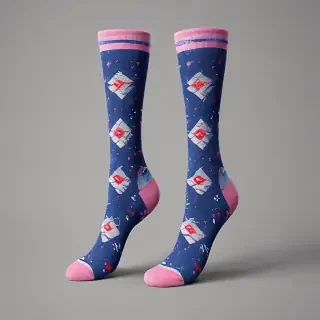 sock mockup