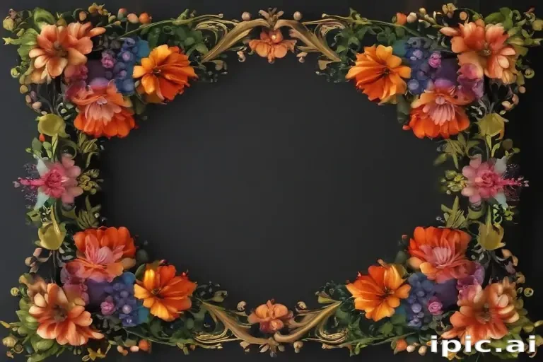 floral frame