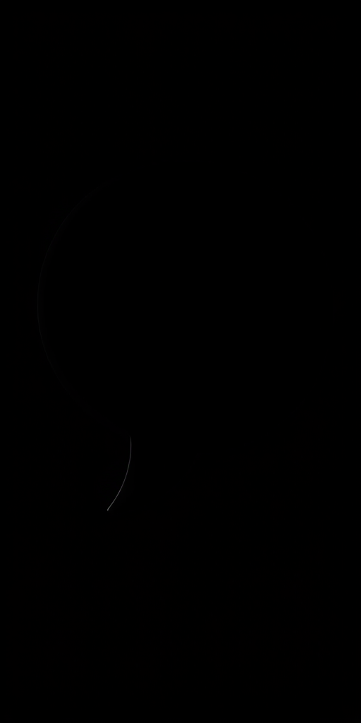 Create a large, round speech bubble with a subtle drop shadow and soft edges on a solid black background, captured with a 50mm lens, f/2.8 aperture, ISO 100, and a Nikon D850 using a high dynamic range style to enhance clarity and depth.