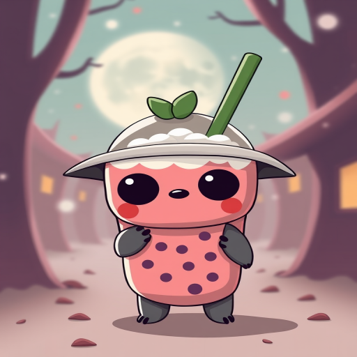 cute boba wallpaper