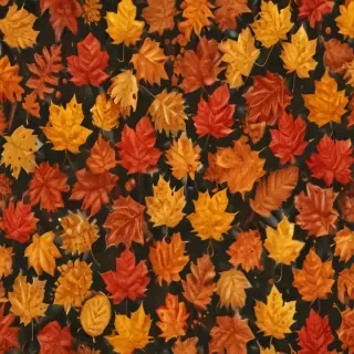 fall leaves png transparent