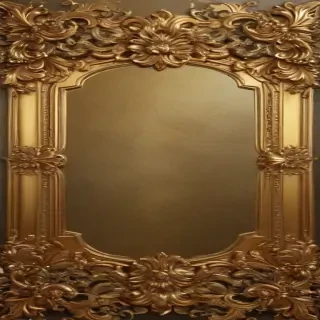 golden border