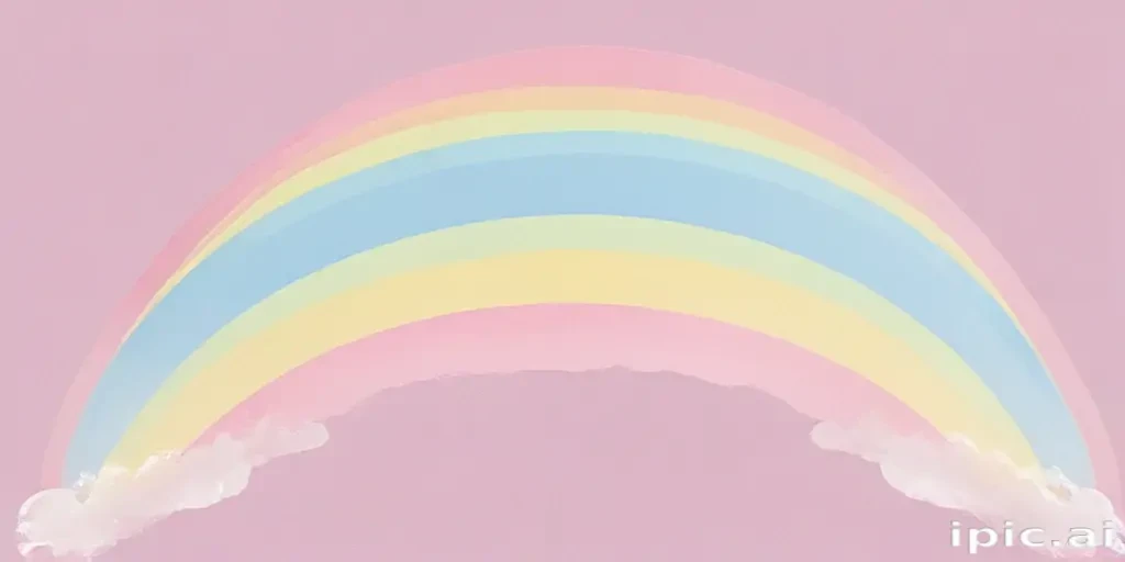 pastel rainbow png