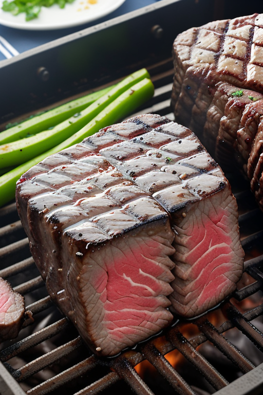 beef cube steak on grill