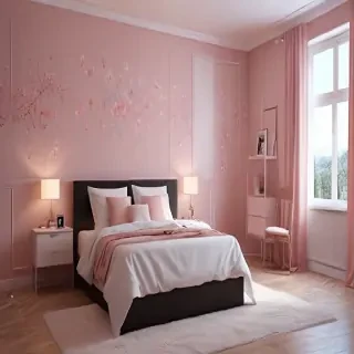 aesthetic bedroom background