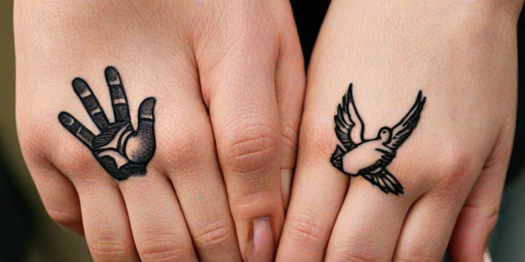 i love you sign language tattoo