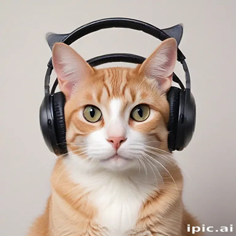 cat headphones png