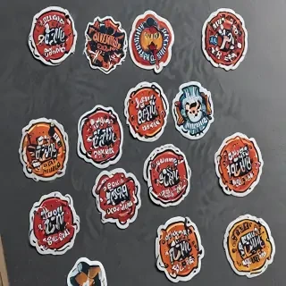 stickers mockup