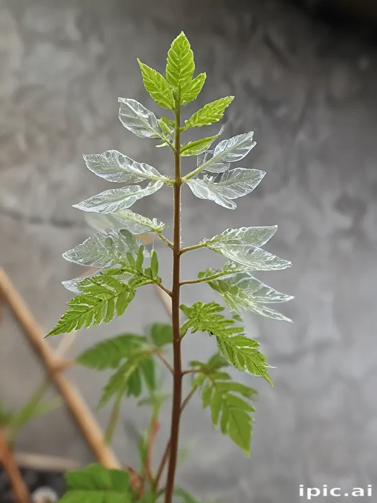 transparent plant