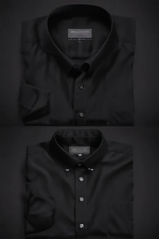 black shirt mockup