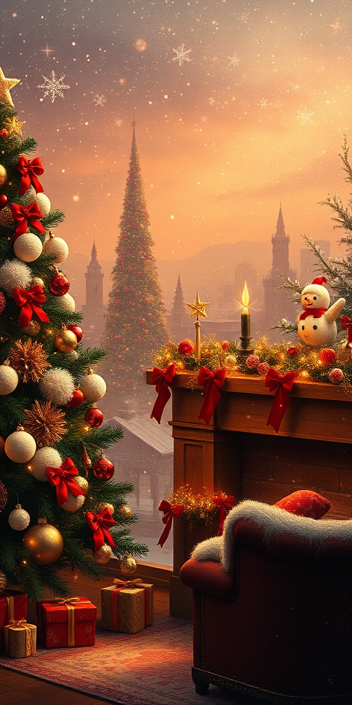 christmas aesthetic wallpaper
