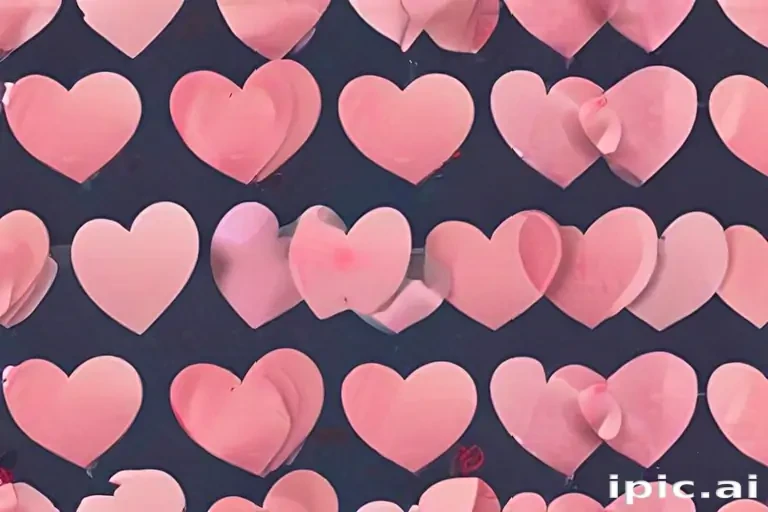 aesthetic hearts wallpaper
