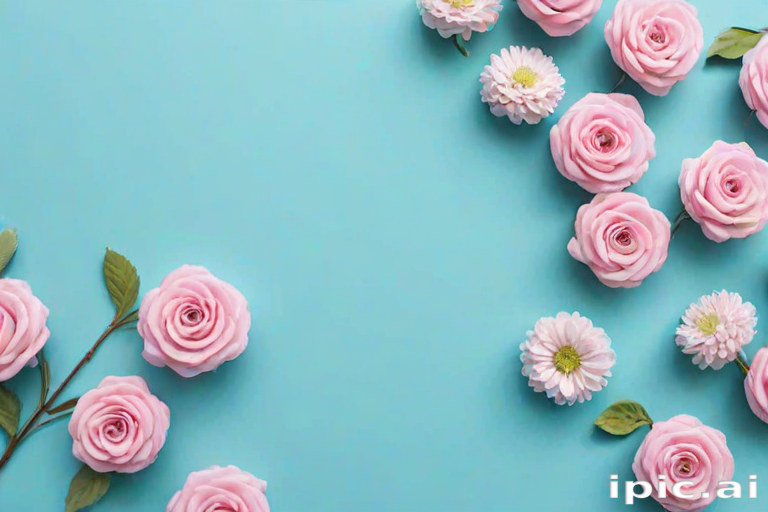 aesthetic cute blue background