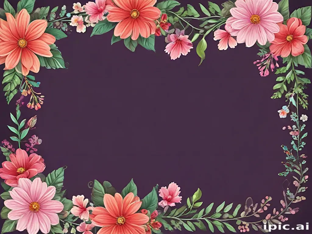 flower border clipart
