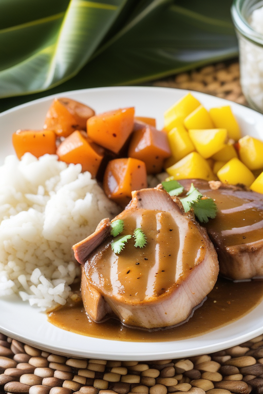 hawaiian crock pot pork chops