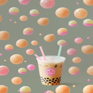 bubble tea wallpaper