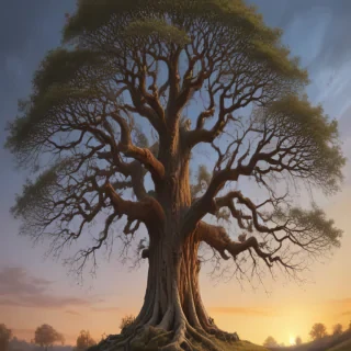 tree drawing images