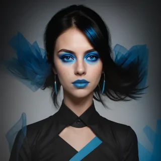 black and blue bg
