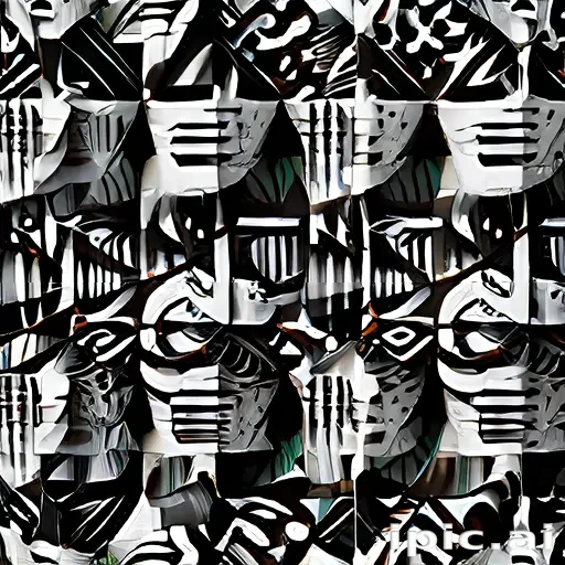 black and white patterns
