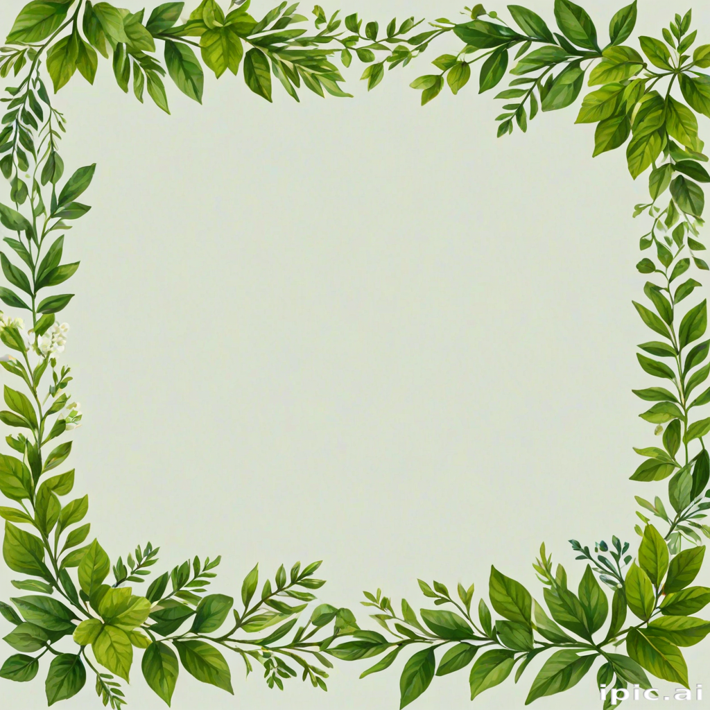 greenery border