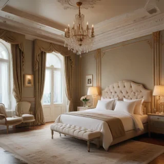 background of a bedroom