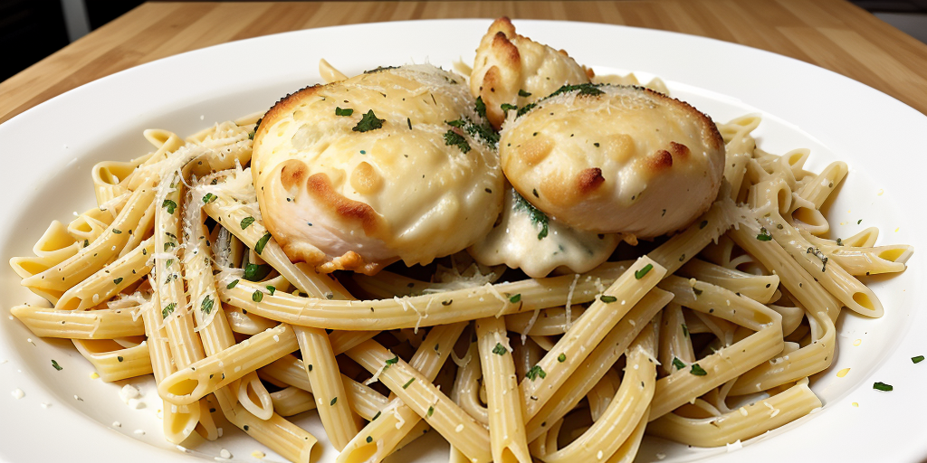 bww parmesan garlic chicken pasta