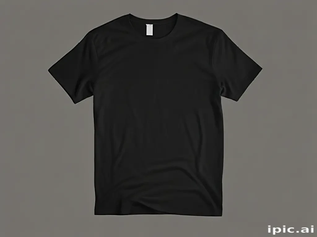 black t shirt png
