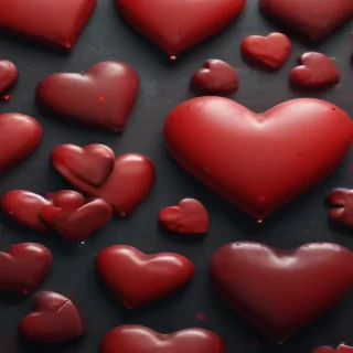 hearts wallpaper iphone