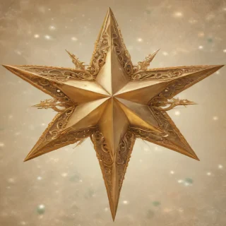christmas star clipart